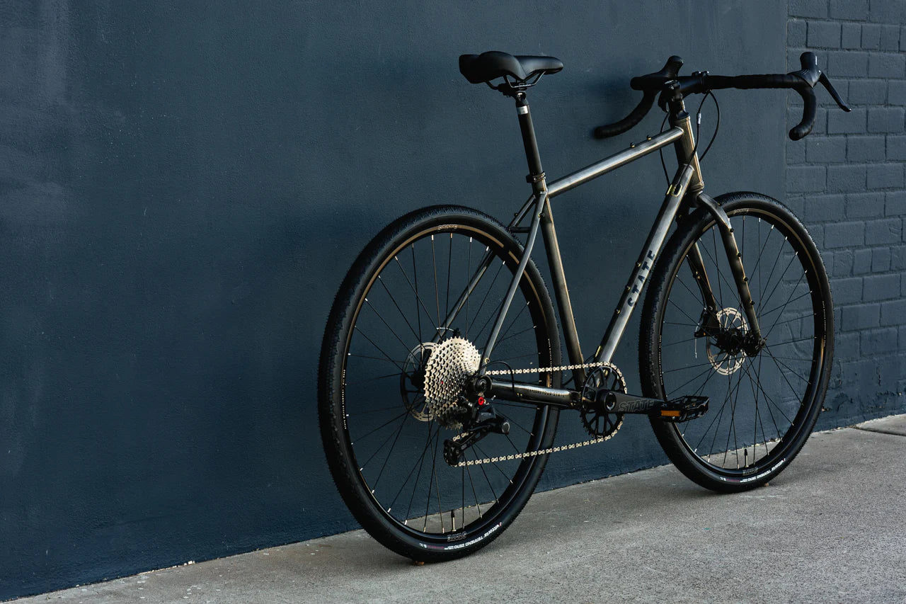 4130 ALL ROAD - DROP BAR - RAW PHOSPHATE (12 Speed / UDH) - STATE BICYCLE CO.