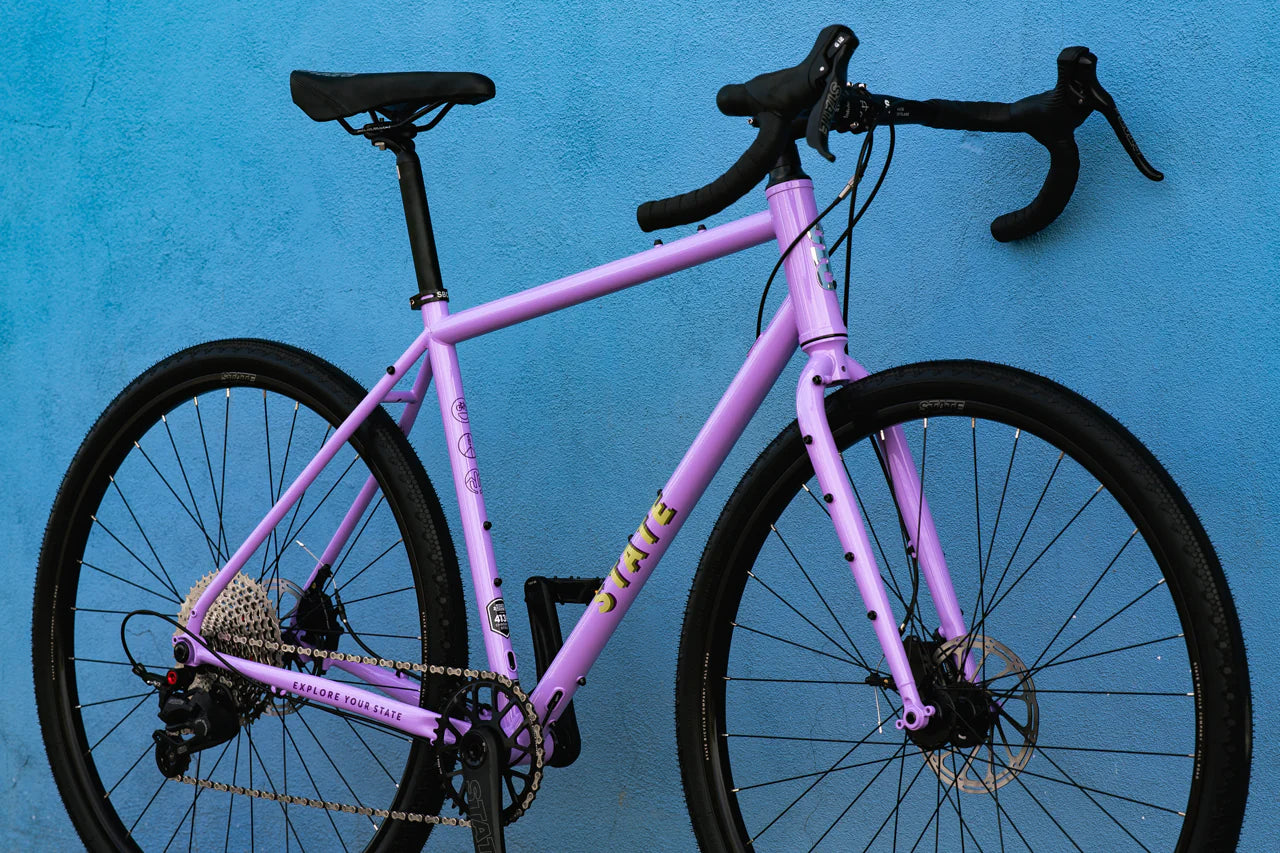 4130 ALL ROAD - DROP BAR - ARROYO LILAC (12 Speed / UDH) - STATE BICYCLE CO.