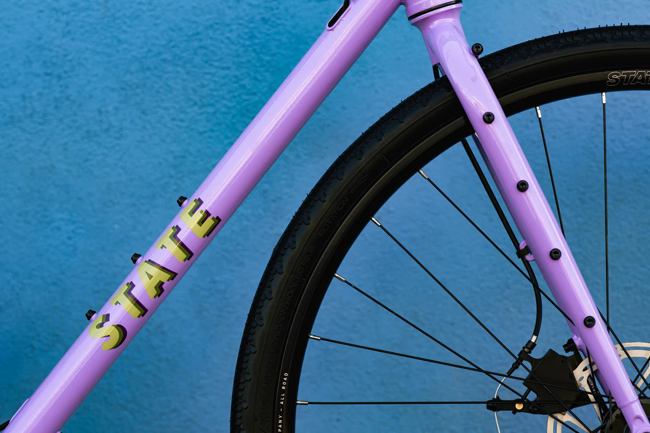 4130 ALL ROAD - DROP BAR - ARROYO LILAC (12 Speed / UDH) - STATE BICYCLE CO.