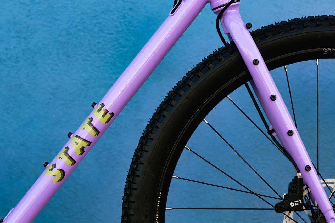 4130 ALL ROAD - FLAT BAR - ARROYO LILAC (12 Speed / UDH) - STATE BICYCLE CO.