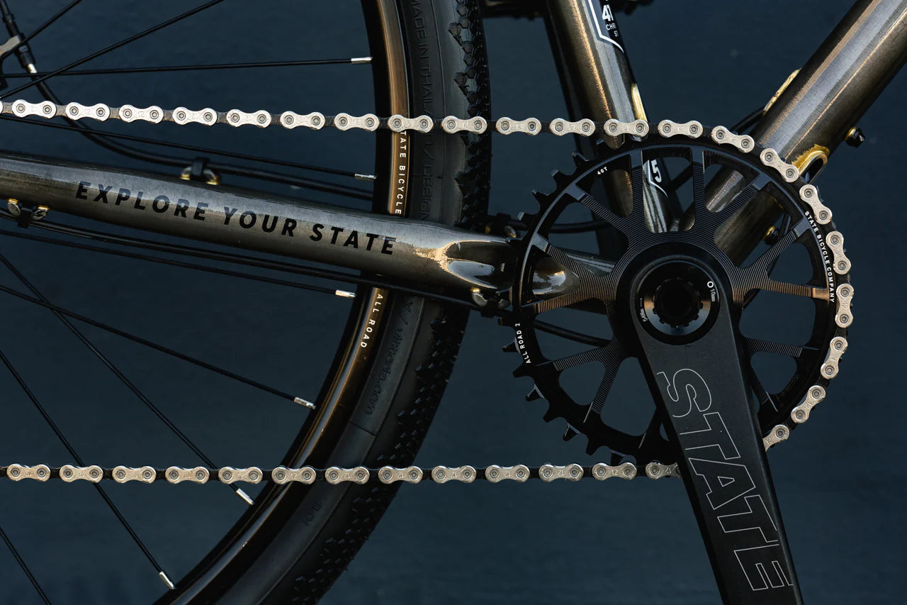 4130 ALL ROAD - DROP BAR - RAW PHOSPHATE (12 Speed / UDH) - STATE BICYCLE CO.