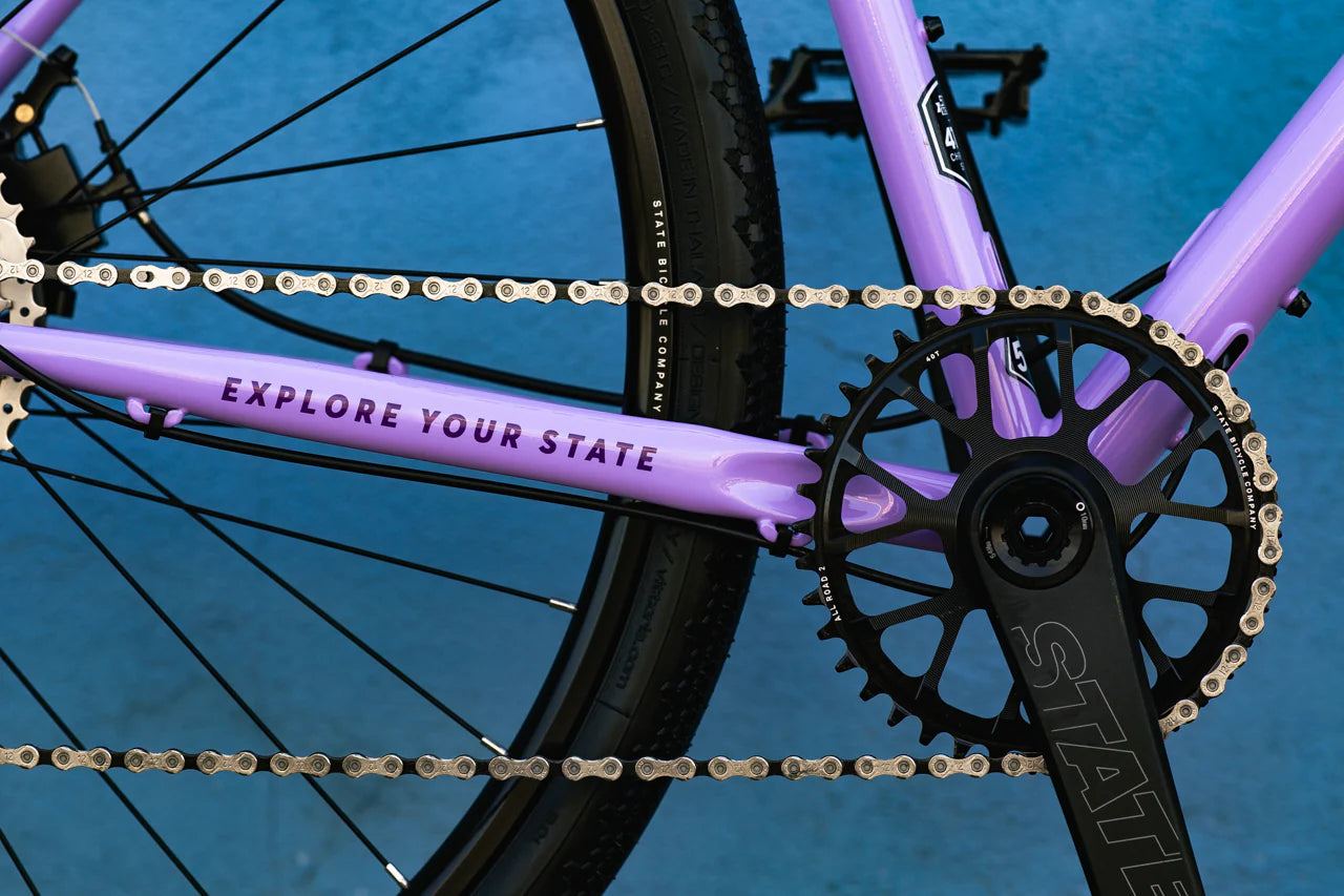 4130 ALL ROAD - DROP BAR - ARROYO LILAC (12 Speed / UDH) - STATE BICYCLE CO.