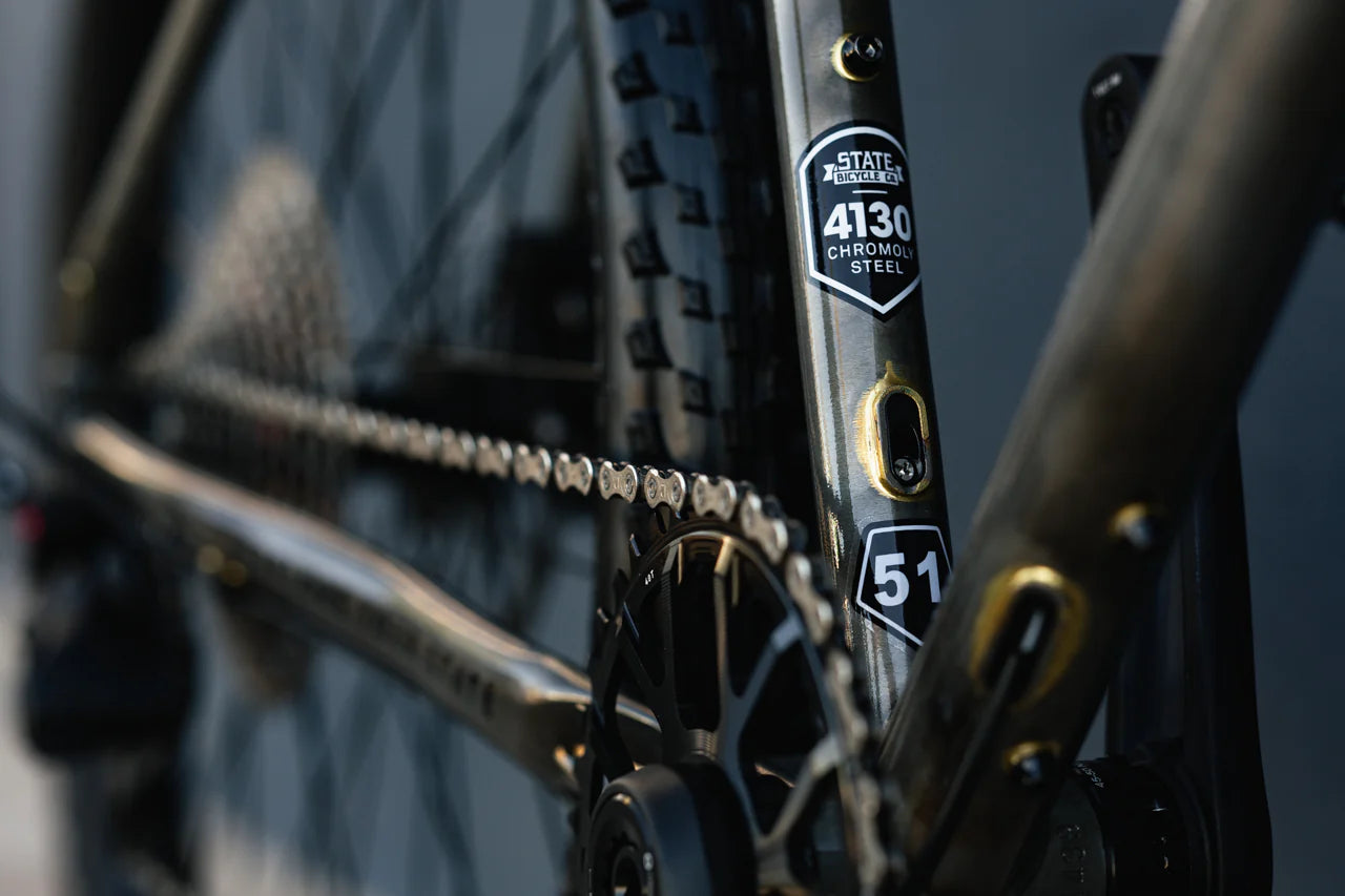 4130 ALL ROAD - DROP BAR - RAW PHOSPHATE (12 Speed / UDH) - STATE BICYCLE CO.
