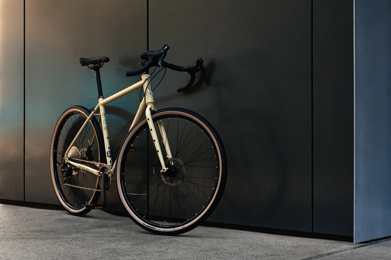 4130 ALL ROAD - DROP BAR -DROMEDARY TAN (12 Speed / UDH) - STATE BICYCLE CO.