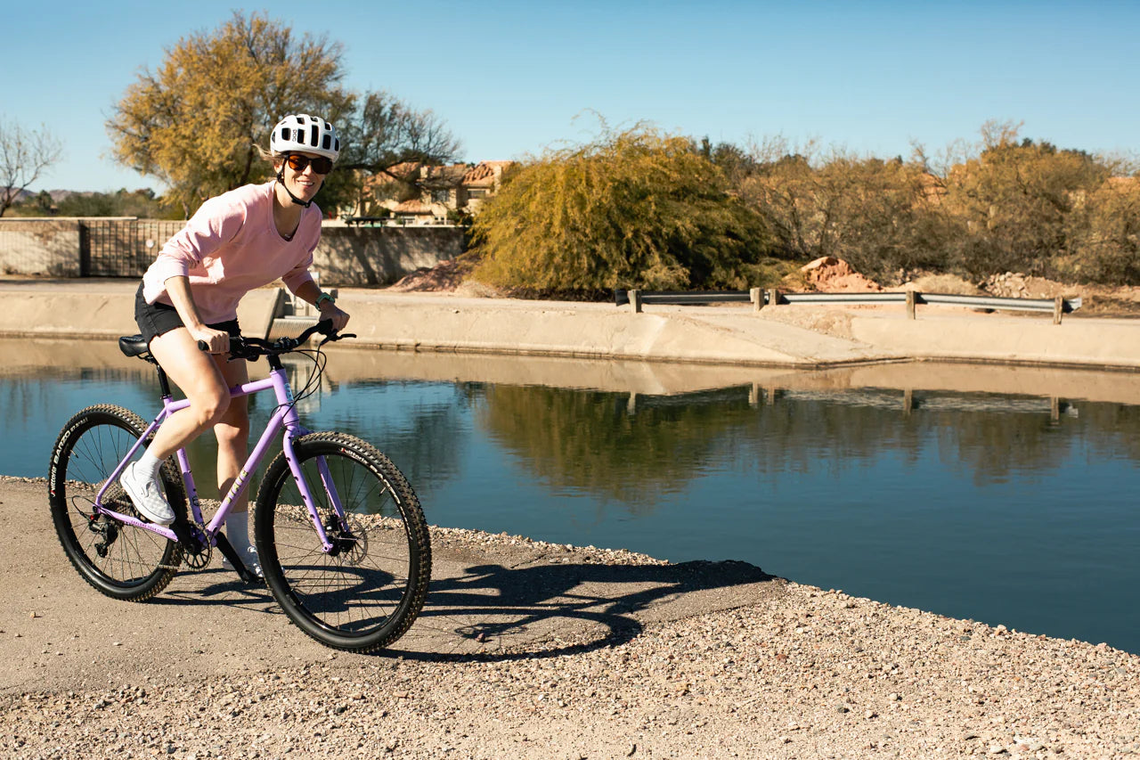 4130 ALL ROAD - FLAT BAR - ARROYO LILAC (12 Speed / UDH) - STATE BICYCLE CO.