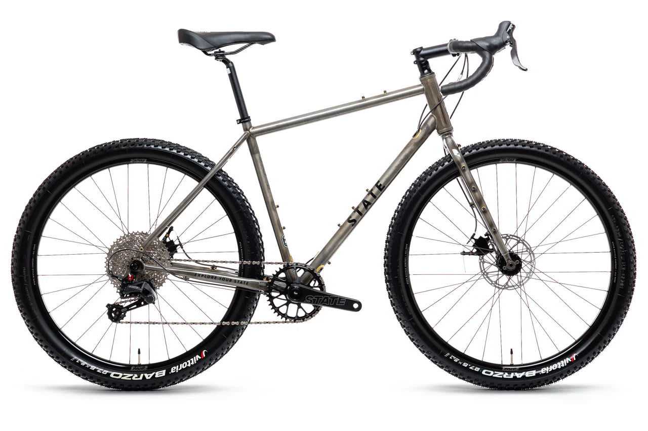 4130 ALL ROAD - DROP BAR - RAW PHOSPHATE (12 Speed / UDH) - STATE BICYCLE CO.