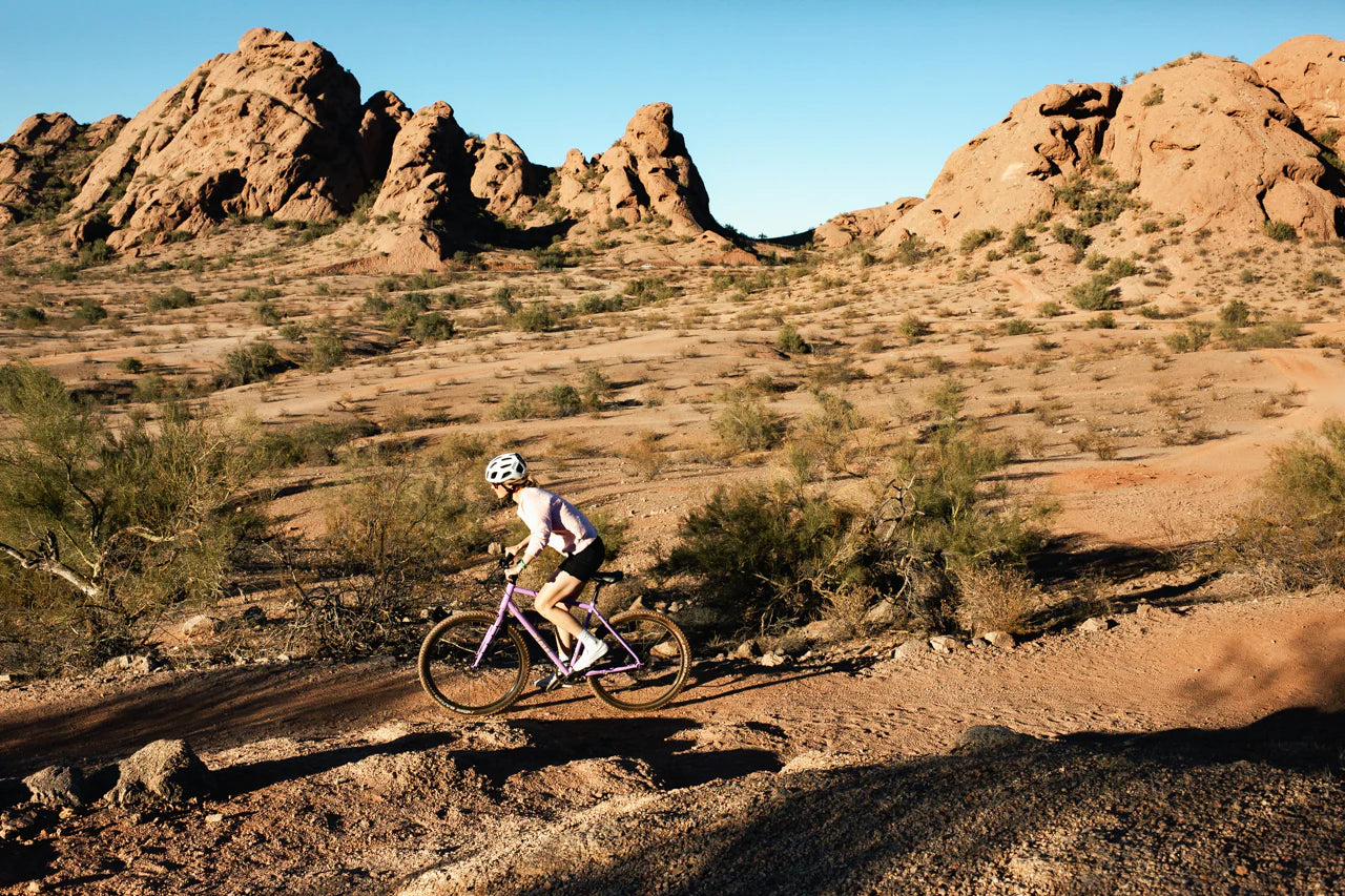 4130 ALL ROAD - FLAT BAR - ARROYO LILAC (12 Speed / UDH) - STATE BICYCLE CO.