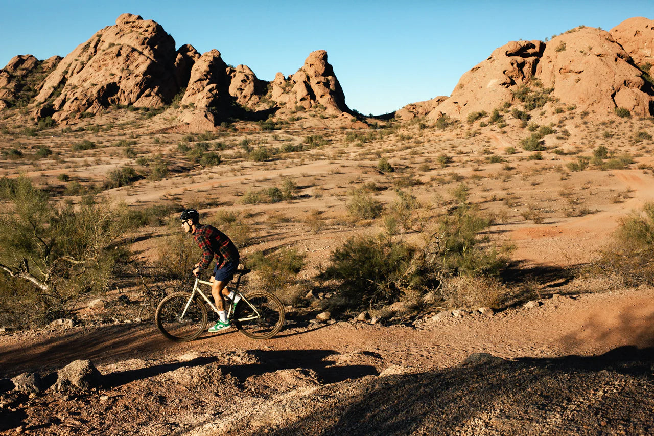 4130 ALL ROAD - FLAT BAR - DROMEDARY TAN (12 Speed / UDH) - STATE BICYCLE CO.