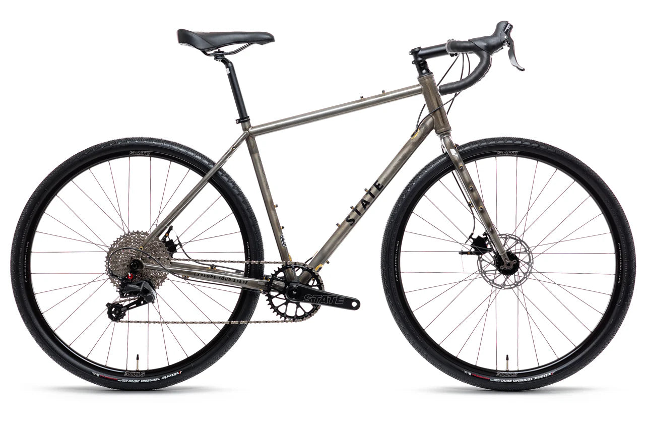 4130 ALL ROAD - DROP BAR - RAW PHOSPHATE (12 Speed / UDH) - STATE BICYCLE CO.