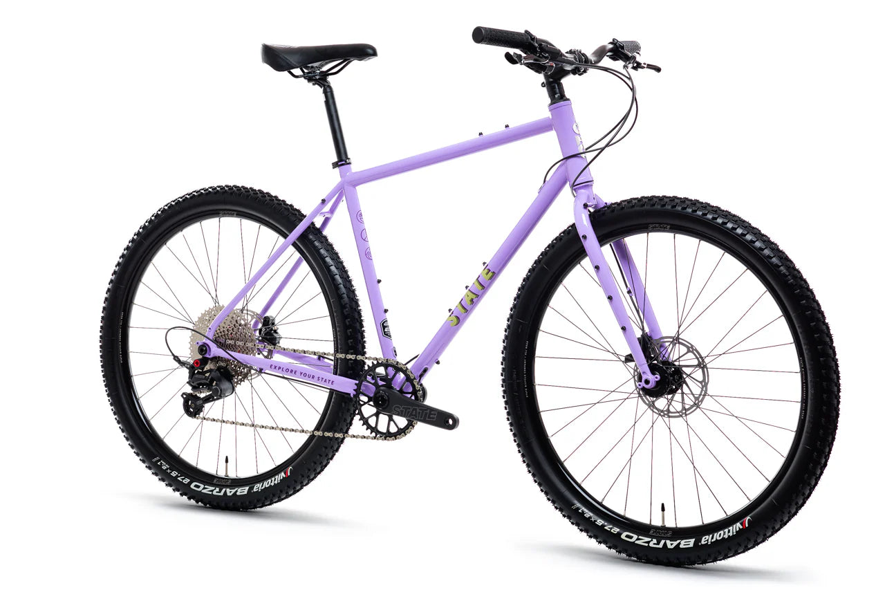 4130 ALL ROAD - FLAT BAR - ARROYO LILAC (12 Speed / UDH) - STATE BICYCLE CO.