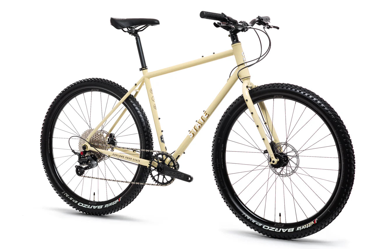 4130 ALL ROAD - FLAT BAR - DROMEDARY TAN (12 Speed / UDH) - STATE BICYCLE CO.