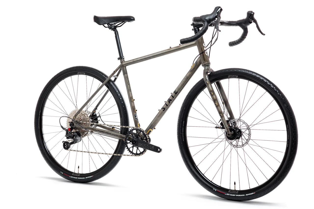 4130 ALL ROAD - DROP BAR - RAW PHOSPHATE (12 Speed / UDH) - STATE BICYCLE CO.
