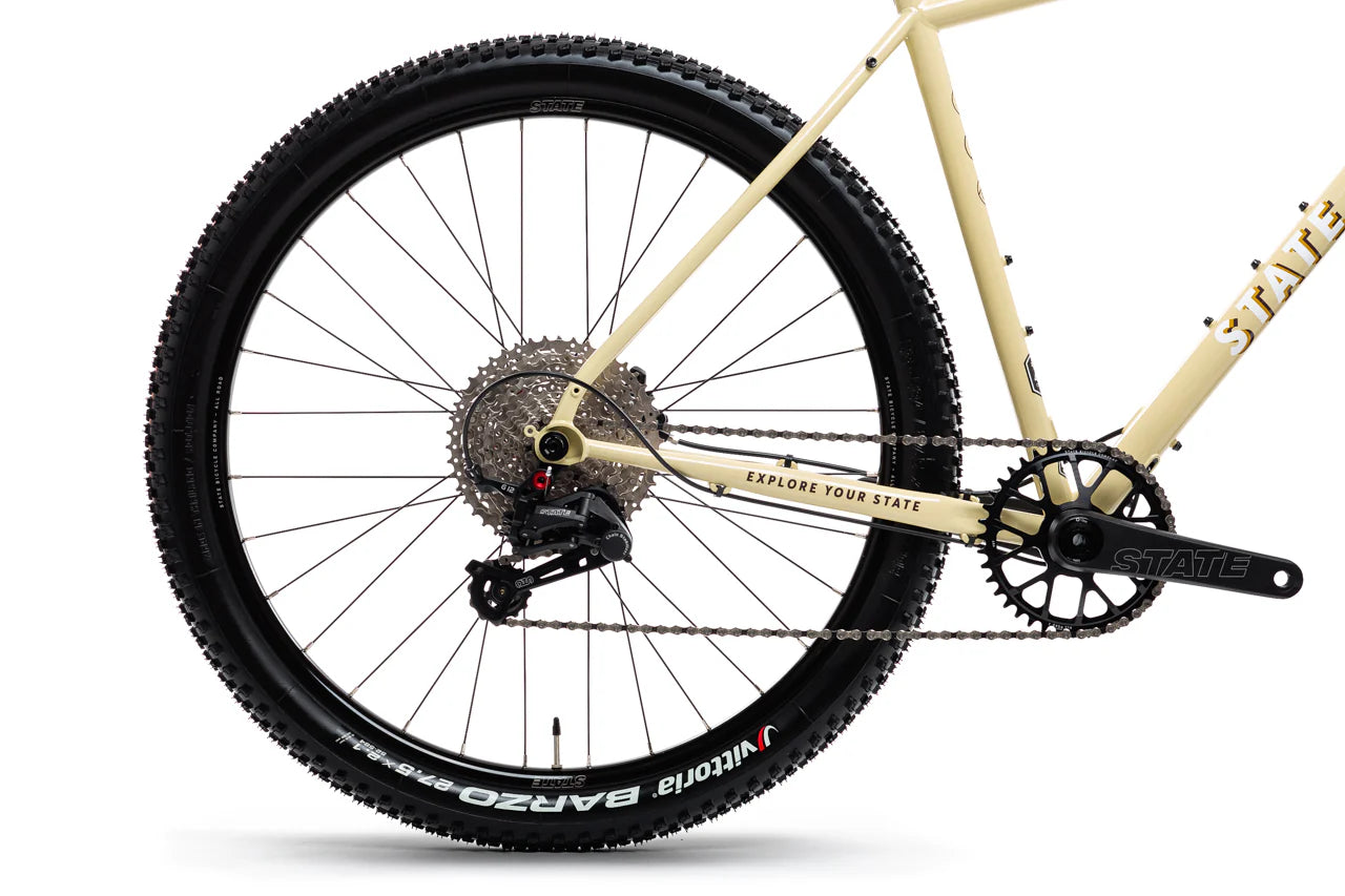 4130 ALL ROAD - FLAT BAR - DROMEDARY TAN (12 Speed / UDH) - STATE BICYCLE CO.