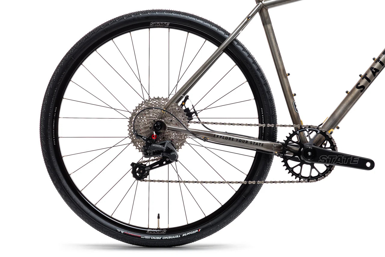 4130 ALL ROAD - DROP BAR - RAW PHOSPHATE (12 Speed / UDH) - STATE BICYCLE CO.