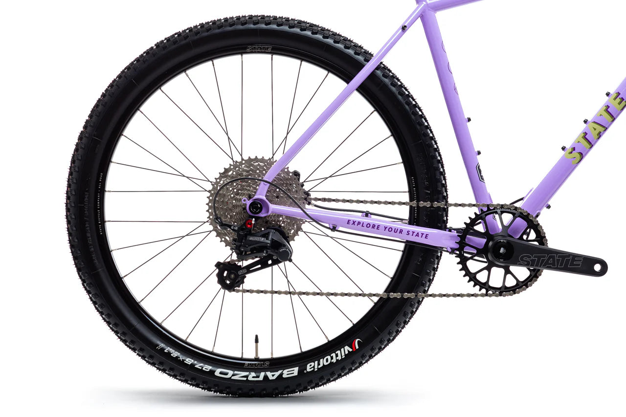 4130 ALL ROAD - FLAT BAR - ARROYO LILAC (12 Speed / UDH) - STATE BICYCLE CO.