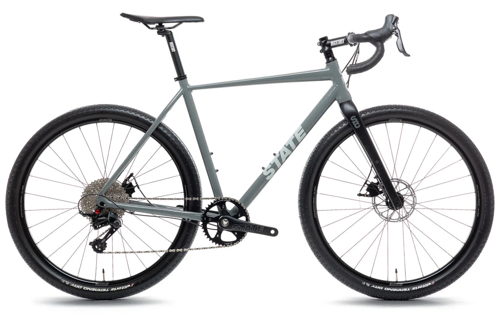 6061 ALL ROAD - GRANITE GREY- STATE BICYCLE CO.