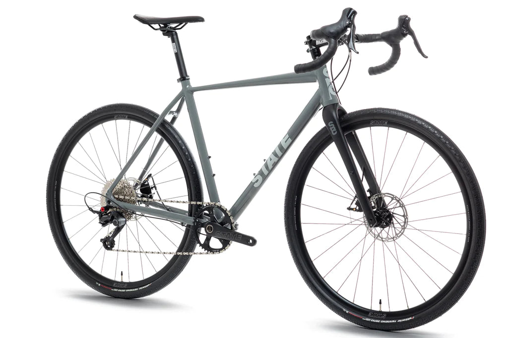 6061 ALL ROAD - GRANITE GREY- STATE BICYCLE CO.