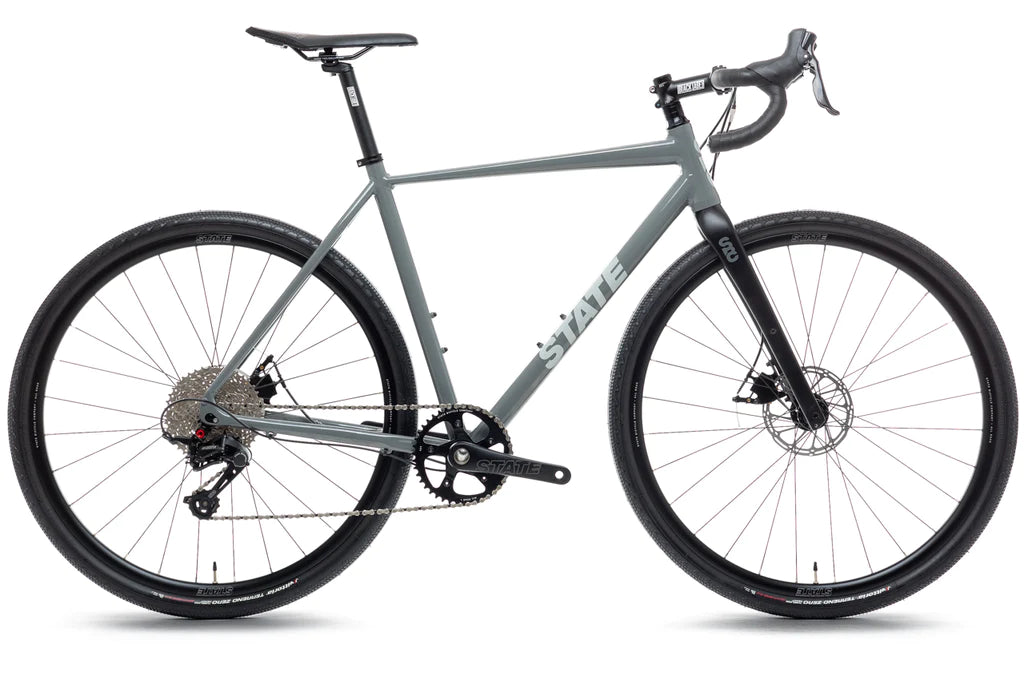 6061 ALL ROAD - GRANITE GREY- STATE BICYCLE CO.