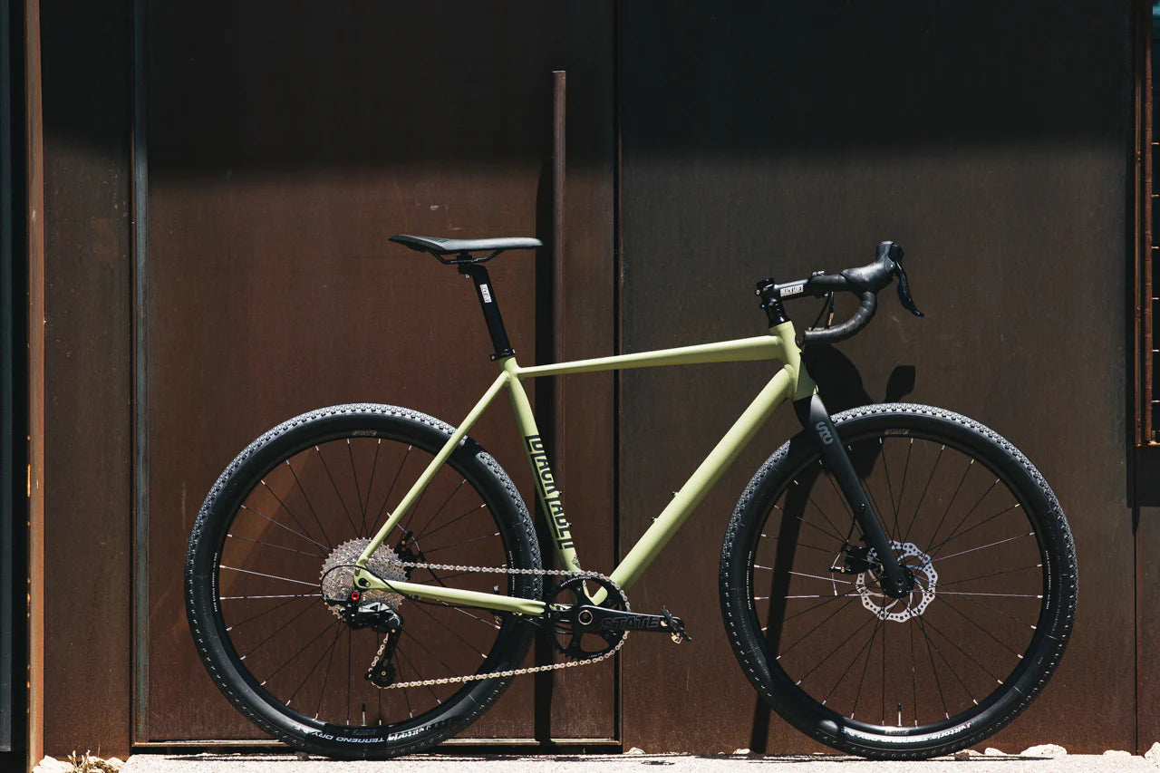 6061 BLACK LABEL ALL ROAD 2023 - MATTE OLIVE - STATE BICYCLE CO