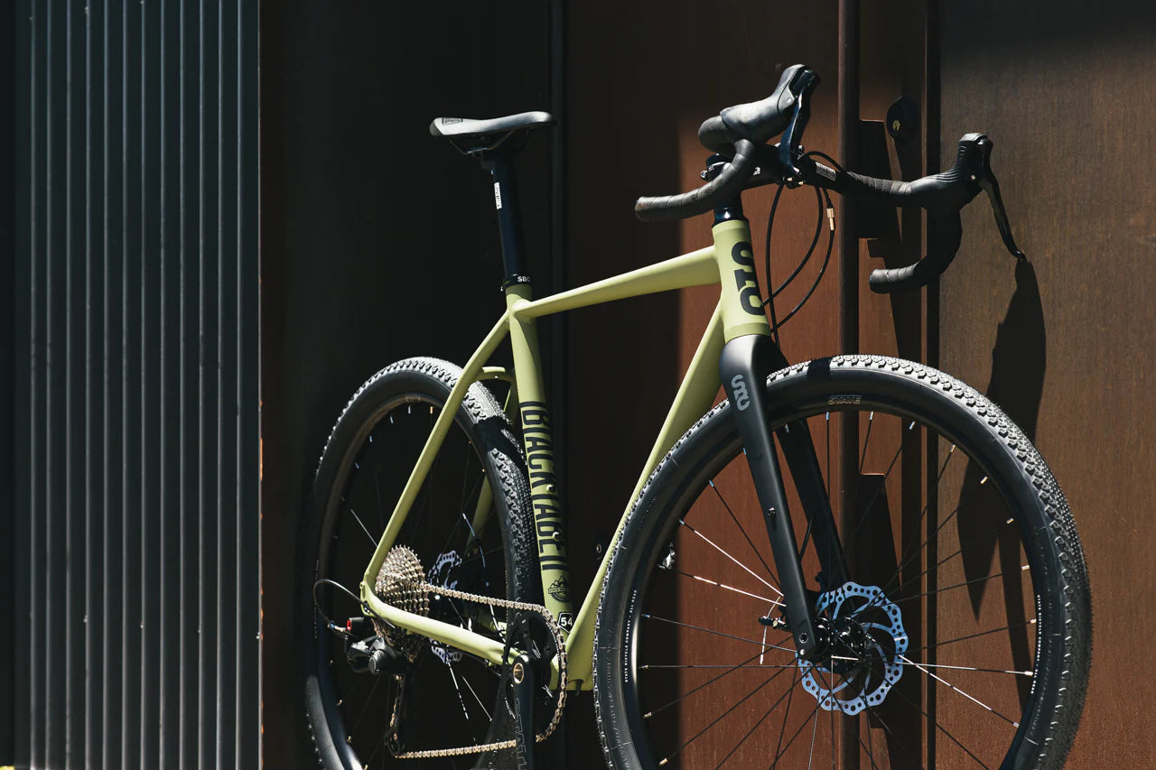 6061 BLACK LABEL ALL ROAD 2023 - MATTE OLIVE - STATE BICYCLE CO