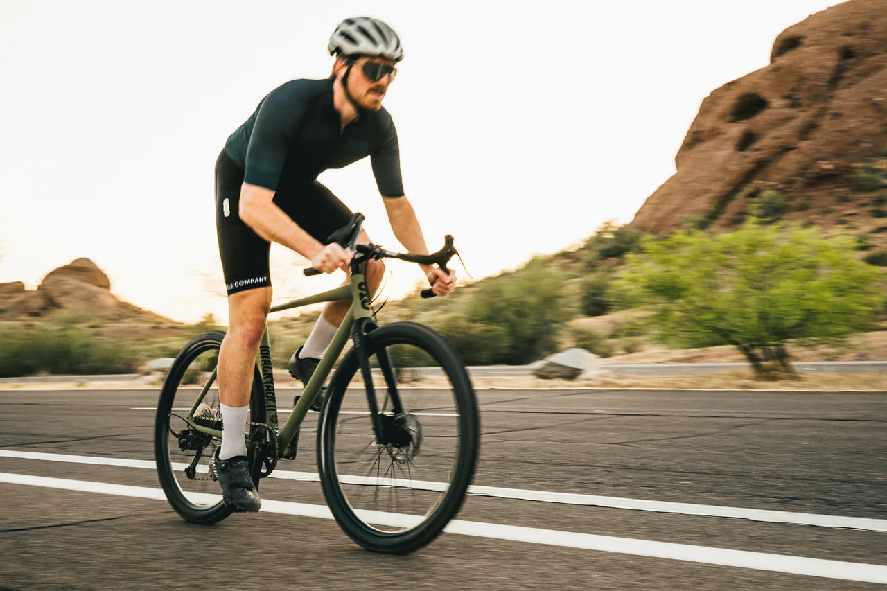 6061 BLACK LABEL ALL ROAD 2023 - MATTE OLIVE - STATE BICYCLE CO