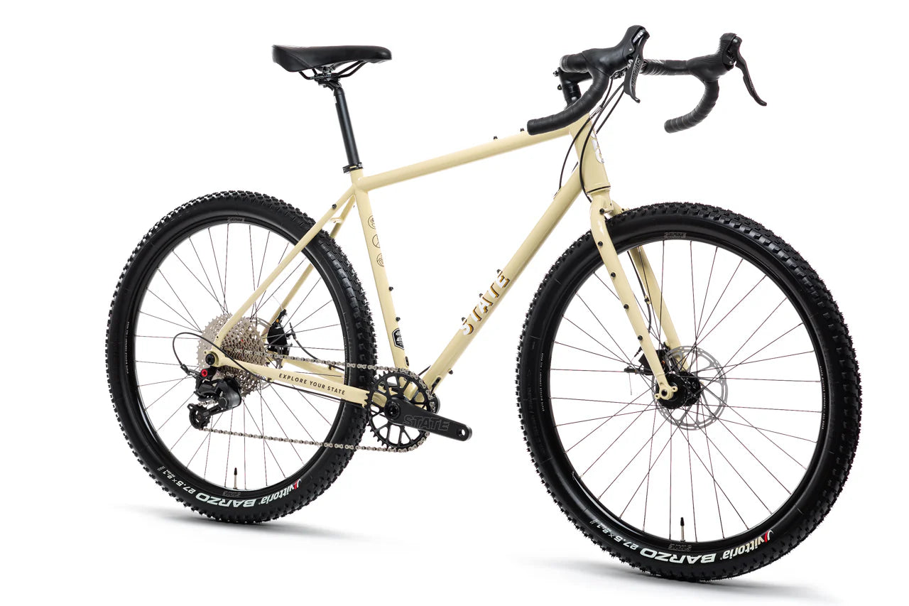 4130 ALL ROAD - DROP BAR -DROMEDARY TAN (12 Speed / UDH) - STATE BICYCLE CO.