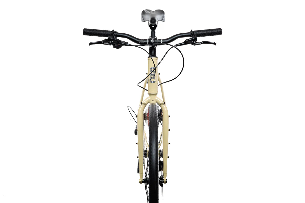 4130 ALL ROAD - FLAT BAR - DROMEDARY TAN (12 Speed / UDH) - STATE BICYCLE CO.