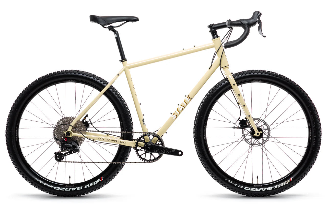 4130 ALL ROAD - DROP BAR -DROMEDARY TAN (12 Speed / UDH) - STATE BICYCLE CO.