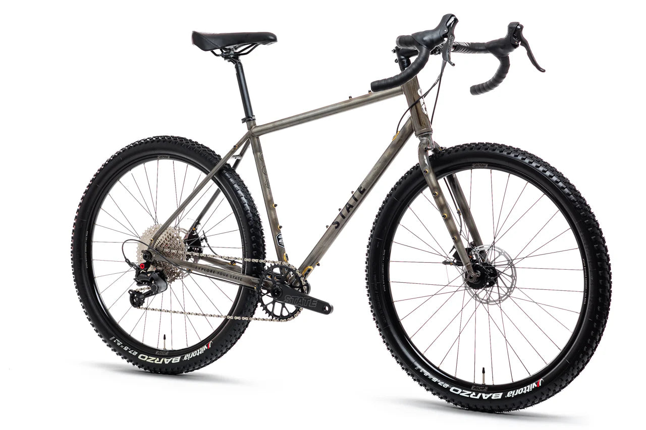 4130 ALL ROAD - DROP BAR - RAW PHOSPHATE (12 Speed / UDH) - STATE BICYCLE CO.