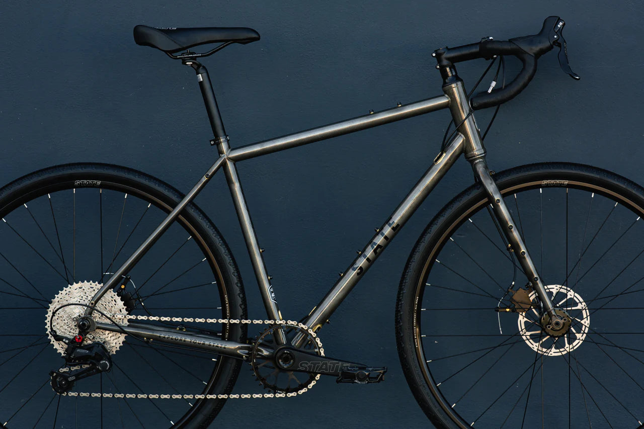 4130 ALL ROAD - DROP BAR - RAW PHOSPHATE (12 Speed / UDH) - STATE BICYCLE CO.