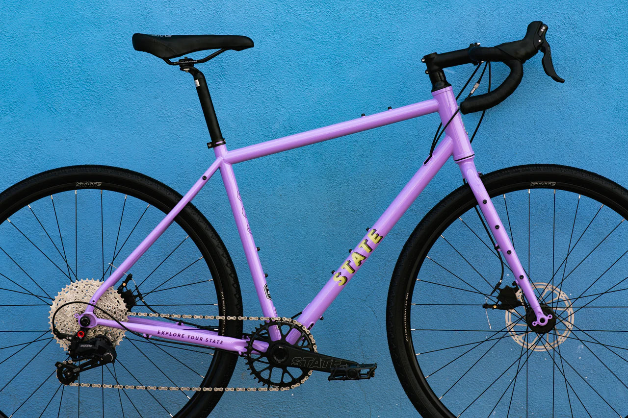 4130 ALL ROAD - DROP BAR - ARROYO LILAC (12 Speed / UDH) - STATE BICYCLE CO.