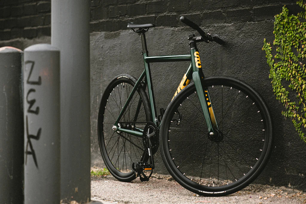 6061 BLACK LABEL V3 - GREEN / GOLD - STATE BICYCLE CO.
