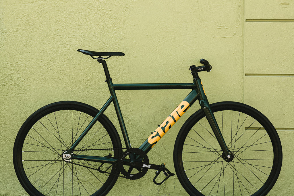 6061 BLACK LABEL V3 - GREEN / GOLD - STATE BICYCLE CO.