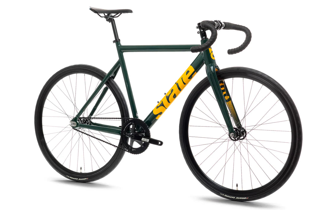 6061 BLACK LABEL V3 - GREEN / GOLD - STATE BICYCLE CO.