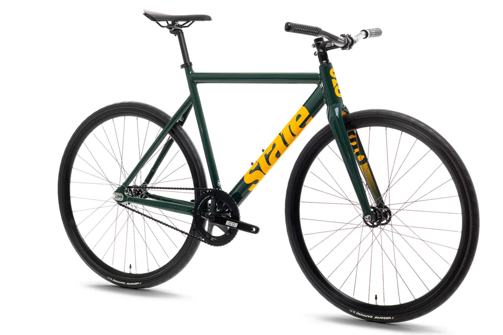 6061 BLACK LABEL V3 - GREEN / GOLD - STATE BICYCLE CO.