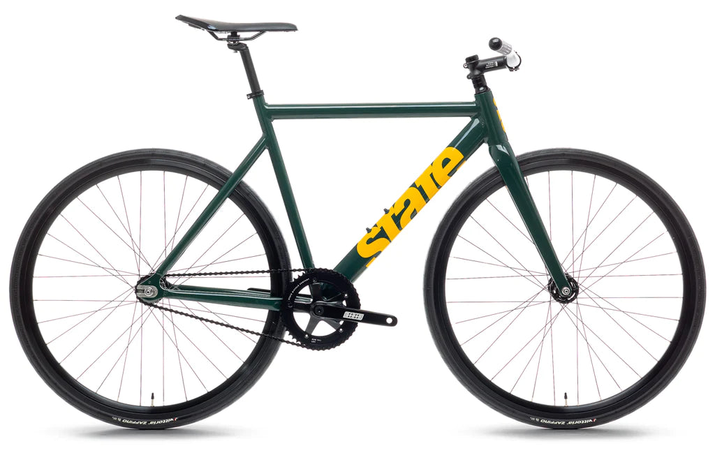 6061 BLACK LABEL V3 - GREEN / GOLD - STATE BICYCLE CO.