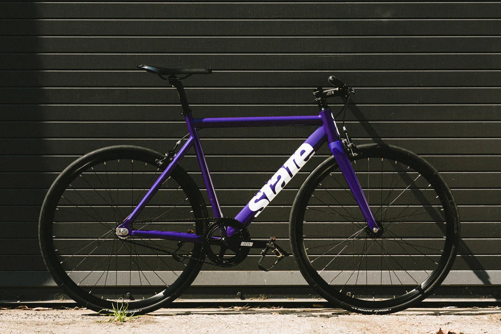 6061 BLACK LABEL V3 - PURPLE / WHITE - STATE BICYCLE CO.