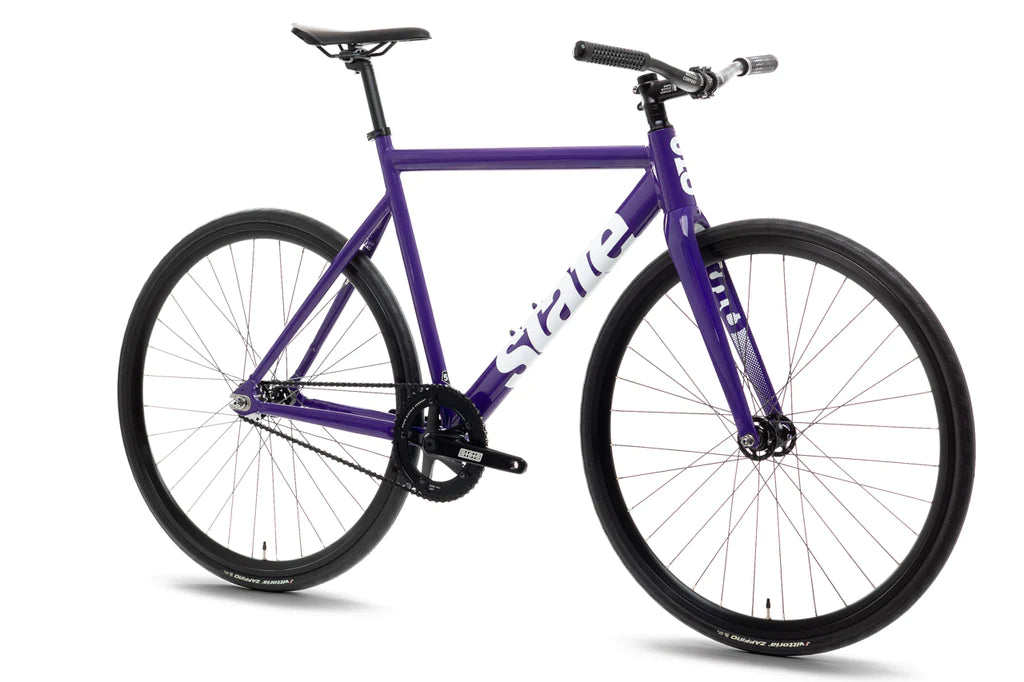 6061 BLACK LABEL V3 - PURPLE / WHITE - STATE BICYCLE CO.