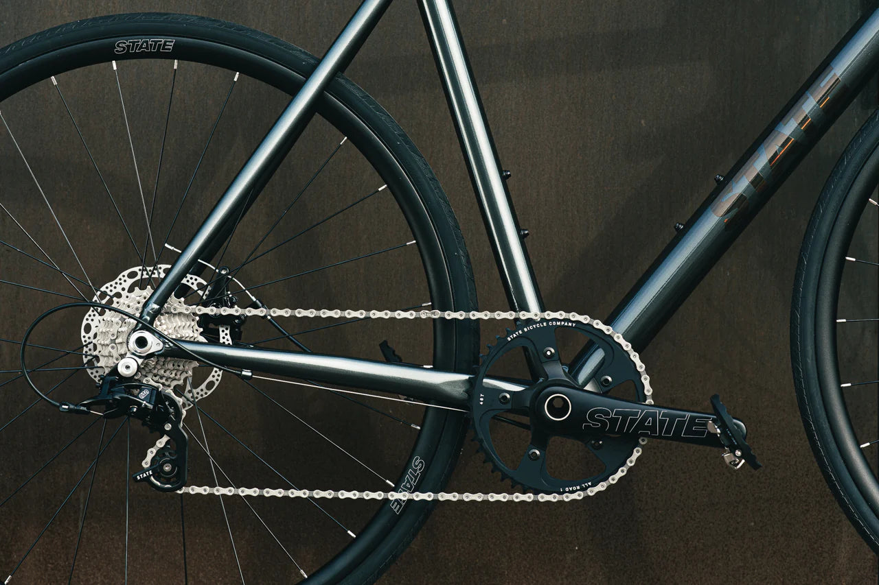 UNDEFEATED DISC ROAD - GRAPHITE/PRISM - STATE BICYCLE CO.