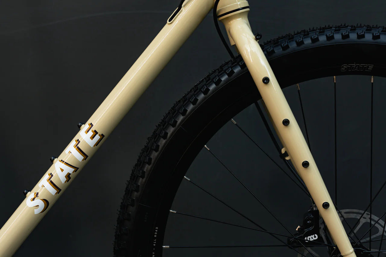 4130 ALL ROAD - FLAT BAR - DROMEDARY TAN (12 Speed / UDH) - STATE BICYCLE CO.