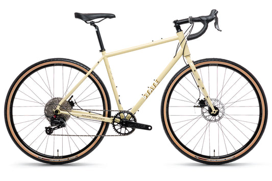 4130 ALL ROAD - DROP BAR -DROMEDARY TAN (12 Speed / UDH) - STATE BICYCLE CO.
