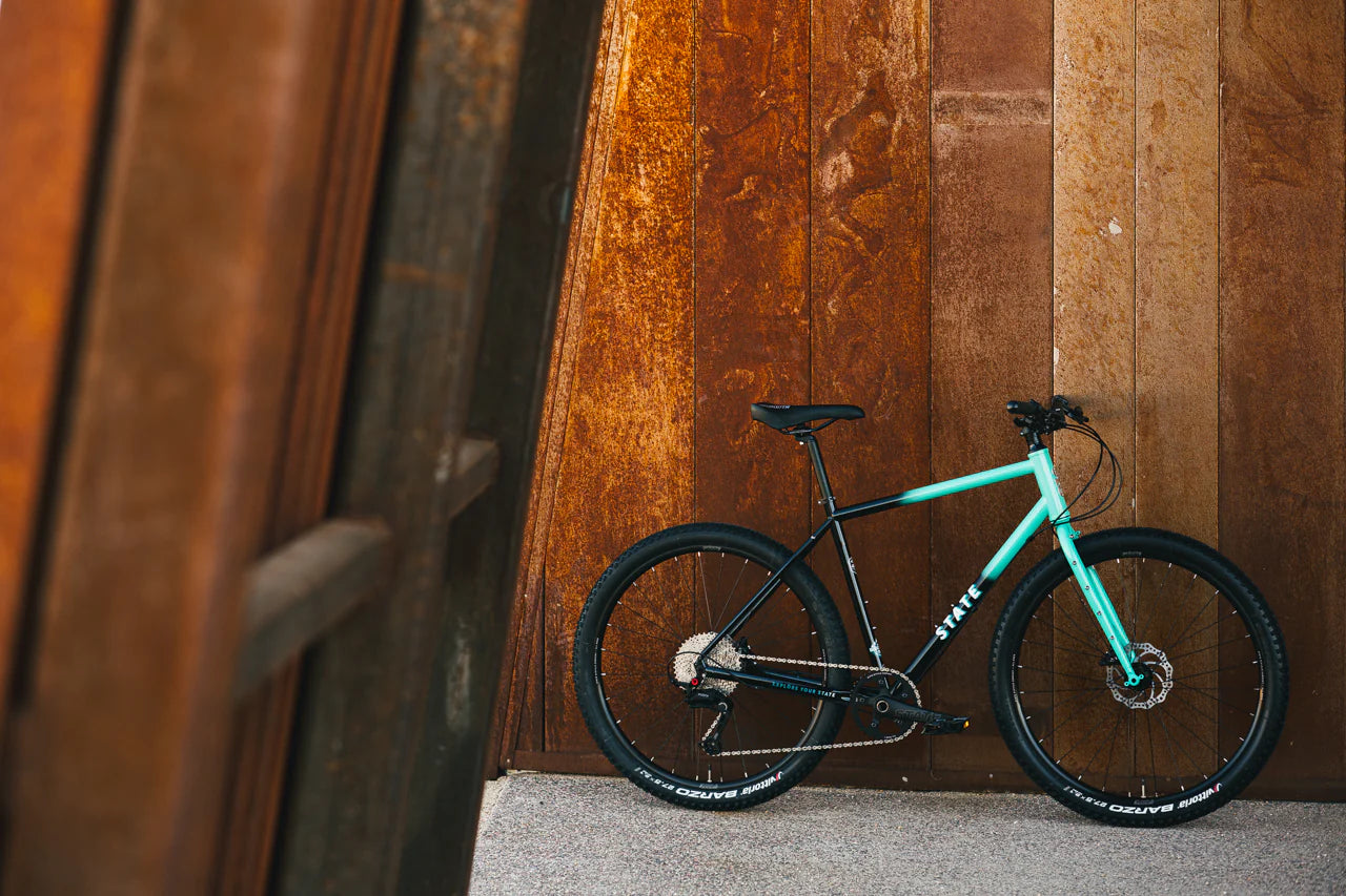 4130 ALL ROAD - FLAT BAR - TURQUOISE FADE - STATE BICYCLE CO.