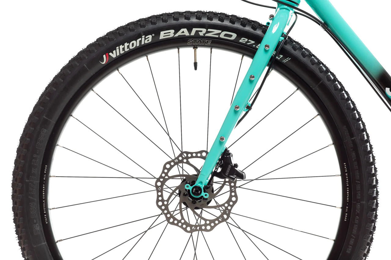 4130 ALL ROAD - FLAT BAR - TURQUOISE FADE - STATE BICYCLE CO.