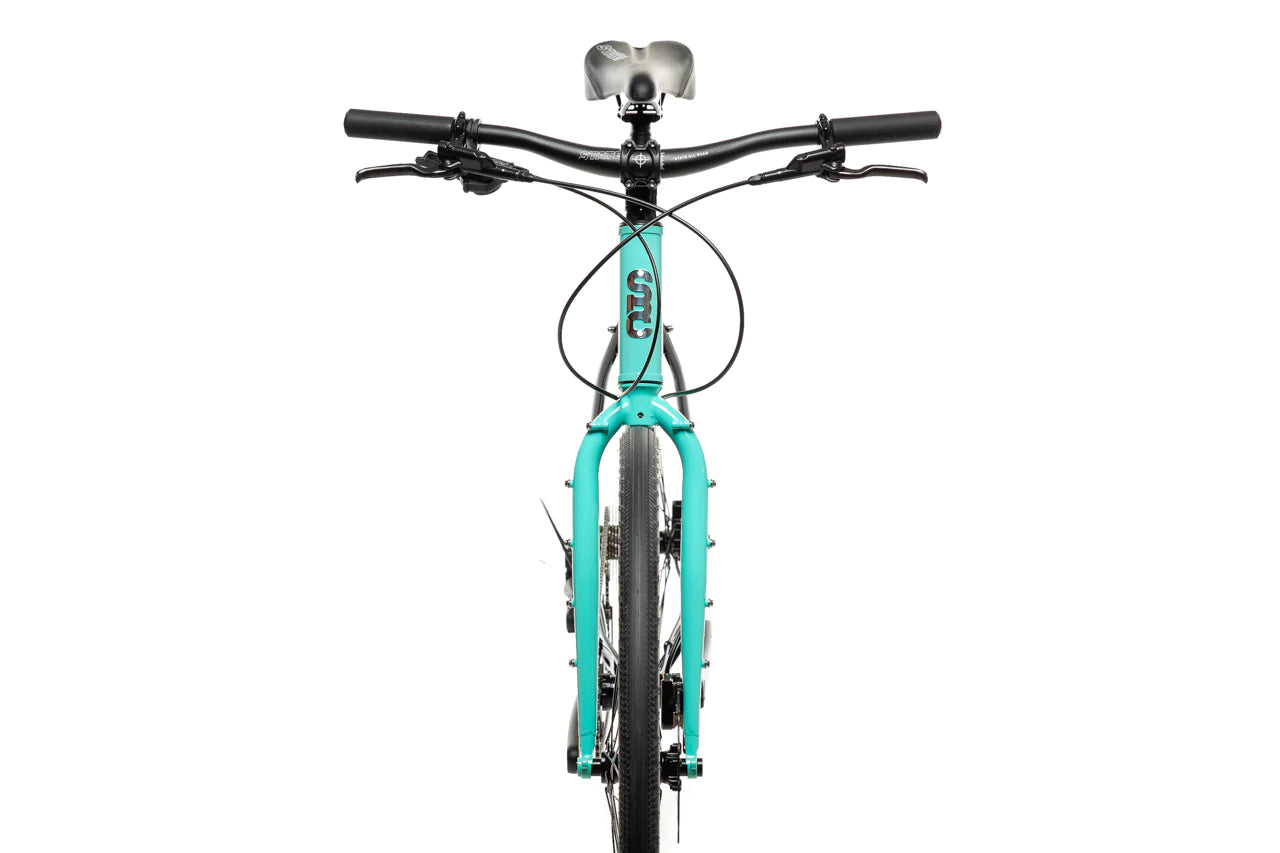 4130 ALL ROAD - FLAT BAR - TURQUOISE FADE - STATE BICYCLE CO.