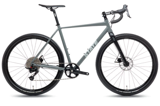 6061 ALL ROAD 2023 - GRANITE GREY- STATE BICYCLE CO.