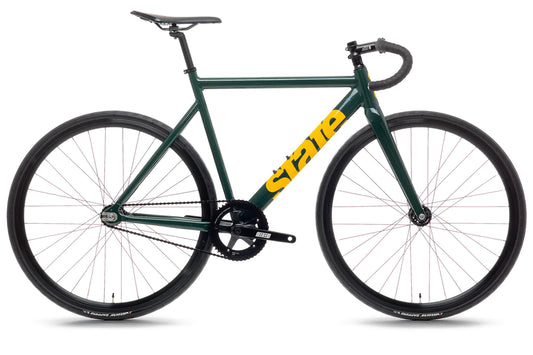 6061 BLACK LABEL V3 - GREEN / GOLD - STATE BICYCLE CO.