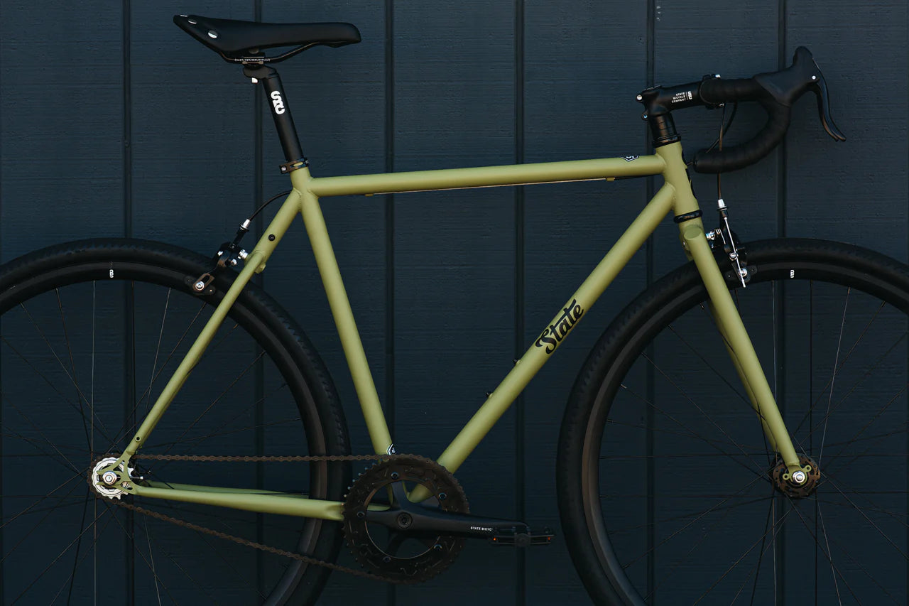 4130 SS/FG - MATTE OLIVE - STATE BICYCLE CO